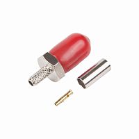 Разъем гнездо SMA RG 174 обжим | код 05-5009 | REXANT