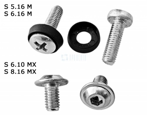 Винт крепежный нержавеющий, 50шт. | код S 6.25 MXS | ПРОВЕНТО Винт крепежный нержавеющий, 50шт. | код S 6.25 MXS | ПРОВЕНТО