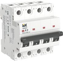 ARMAT Авт. выкл. M06N-DC 4P K 2А IEK | код AR-M06N-4-K002DC | IEK