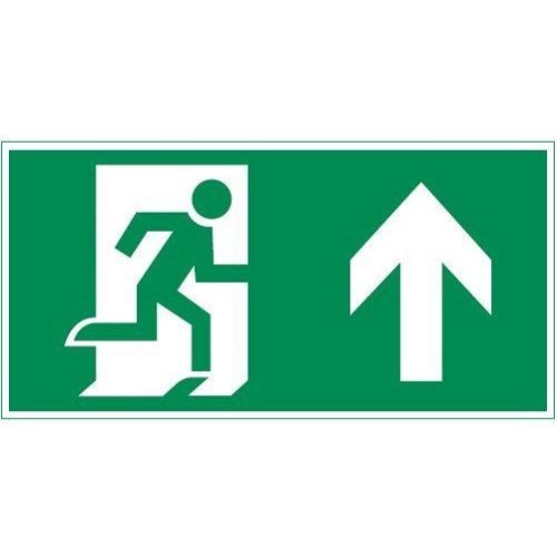 Пиктограмма ФИГУРА/СТРЕЛКА ВВЕРХ 180х90мм для аварийно-эвакуационного светильника Compact | код V5-EM04-60.004.016 | Вартон