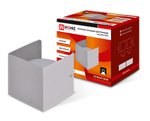 Светильник накладной односторонний GX53S-WALL 1MG под лампу GX53 230B матовый серый IN HOME | код 4690612024431 | IN HOME