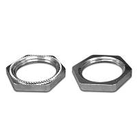 Гайка заземляющая M63x1,5 никелированная латунь | код 6006EMC-63 | DKC