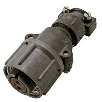 Разъём SZC ШР16П2НШ5 РОЗЕТКА (SZC), 2 контакта | код 106804 | SZC