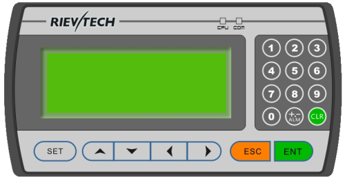 Панель управления кнопочная, STN 4.3, 192x64, ARM CORTEX-M3 72 МHz, ROM 256KB, RAM 256KB, 2xCOM RS232/422/485, USB Type-B, IP65 | код RTP1043 | Rievtech Панель управления кнопочная, STN 4.3, 192x64, ARM CORTEX-M3 72 МHz, ROM 256KB, RAM 256KB, 2xCOM RS232/422/485, USB Type-B, IP65 | код RTP1043 | Rievtech