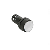 Кнопка с фиксацией с подсветкой OptiSignal Compact D22 C7-PHL-M110 белая 1НО 230 В AC XB7NJ01M1 | код 362119 | КЭАЗ