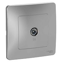 Розетка TV BLANCA, оконечная, алюминий | код. BLNTS000013 | Schneider Electric