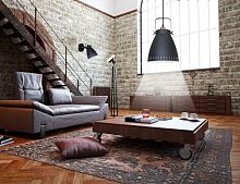 Светильник PL-428S-1 С62 подвес. New York 1х E27 40Вт 230В черн.+медь Camelion 13075