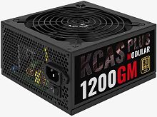 Блок питания Aerocool ATX 1200W KCAS PLUS 1200GM V2 (20+4pin) APFC 140mm fan 10xSATA Cab Manag RTL | код 1699845 | AEROCOOL