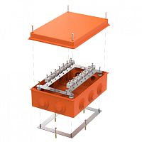 Коробка огнестойкая для о/п 40-0330-FR2.5-28 Е15-Е120 RAL2004 260х175х90 (7 шт/кор) Промрукав | код 40-0330-FR2.5-28 | ПРОМРУКАВ