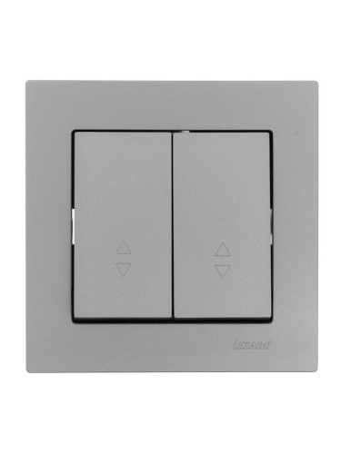 Переключатель проходной 2-кл. СП Vesna механизм платина Переключатель проходной 2-кл. СП Vesna механизм платина