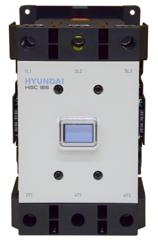 Магнитный контактор HGC185 22NS F440 185А 90кВт при АС3 (380-440В) кат. 380В АC 110-220 DC 2НО+2НЗ | код 13.01.01.000598 | Hyundai