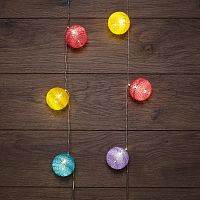 Тайские фонарики Фейерверк 5м, 25LED, прозрачный ПВХ, теплый белый, питание USB NEON-NIGHT | код 304-009 | NEON-NIGHT