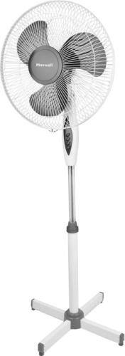 Вентилятор напольный Maxwell MW-3545 40Вт скоростей:3 ПДУ белый | код 2035547 | MAXWELL Вентилятор напольный Maxwell MW-3545 40Вт скоростей:3 ПДУ белый | код 2035547 | MAXWELL