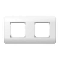 (NEW3-E) Рамка 2-ая, универсальная, белый | код 431546 | CHINT