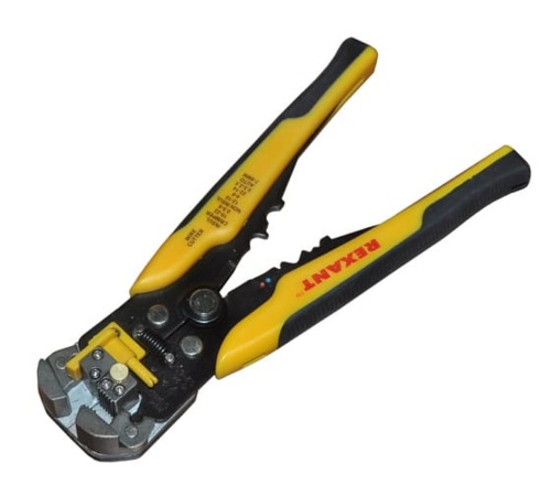 Инструмент для зачистки кабеля 0.2 - 6.0 мм2 и обжима наконечников (ht-766) (12-4005) | код 12.05 | REXANT Инструмент для зачистки кабеля 0.2 - 6.0 мм2 и обжима наконечников (ht-766) (12-4005) | код 12.05 | REXANT