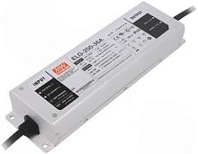 Источник питания AC-DC, 199.8Вт, IP65, вход 100…305В AC, 47…63Гц/142…431В DC, ККМ, выход 18...36В/5.55А, изоляция 3750В AC, в кожухе 244х71х37.5мм, -40…+85С (корпус), потенциометры | код ELG-200-36A | MeanWell