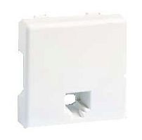 Розетка телефонная RJ-12, S27, сл.кость | код 27481-32 | Simon