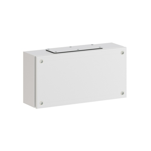 Корпус клеммный металлический SDE ВxШxГ 400x200x120 мм с фланцами, IP66 | код R5SDE4212F | DKC