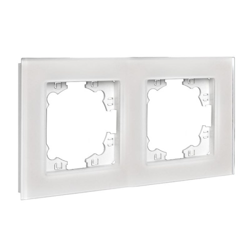 Рамка 2-м Афина стеклянная жемчуж. UNIVersal 2261 фото 2