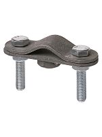 Крепление молниеприемника к стене (без дюбеля и шпильки), ?16-20 мм, гор.цинк. TDM | код SQ2401-3141 | TDM