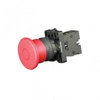 Кнопка грибок СТОП с фиксацией красная IP65 ф40мм | код BV-1-CT42 | Engard