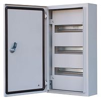Распределительный шкаф ЩРН, 36 мод., IP54, навесной, сталь, серая дверь | код. 30252DEK | DEKraft