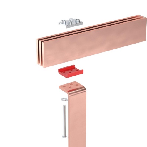 Струбцина 75 мм, 3 шины на фазу | код R5BBCC375 | DKC