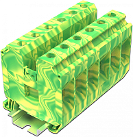 TU35-2-PE Клемма TU 1-1 заземл., винтовая, сеч.35мм2, желто-зел., шт | код TU35-2-PE | SUPU