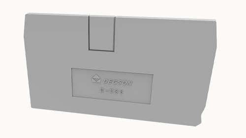 D-DS6-01P-1C-00Z(H), Концевая крышка, для DS6, жел-зел, шт | код 11060000177 | DEGSON D-DS6-01P-1C-00Z(H), Концевая крышка, для DS6, жел-зел, шт | код 11060000177 | DEGSON