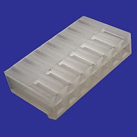 Разъём питания низковольтный RUICHI PHU-07 наклон 3.96 мм+клеммный, 7 контактов | код 107397 | Ruichi