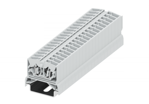254373 Клемма TB 1-1 проходная на DIN-рейку SP35, фронт.подключение, сеч. 2.5мм2, светло-сер., шт | код 254373 | SUPU 254373 Клемма TB 1-1 проходная на DIN-рейку SP35, фронт.подключение, сеч. 2.5мм2, светло-сер., шт | код 254373 | SUPU