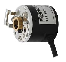 Инкрементальный энкодер D=40мм, полый вал 12мм, 500 имп/об, 5VDC, выход TTL, IP54, -20…+80°C, радиальный кабель 2м | код ESI-H40-12-500-6-L-5 | INNOCONT