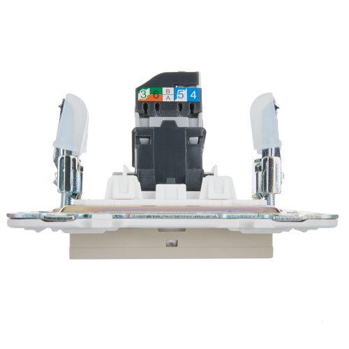 SKANDY Роз. комп. RJ45 кат.5E SK-K01B беж. IEK | код SK-K10-1-K10 | IEK фото 4