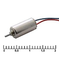 Электродвигатель постоянного тока RUICHI QX-5A, 1.3 В, с выводами 30 мм | код 84091 | Ruichi