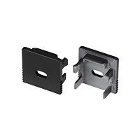 Заглушка SL-MINI-15 BLACK с отверстием (Arlight, Пластик) | код 49420 | Arlight