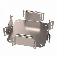 Ответвитель Х-образный Стандарт INOX (AISI 409) 100х80 Промрукав | код PR16.3233 | ПРОМРУКАВ