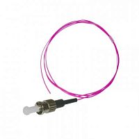 Пигтейл LANMASTER ST/PC, многомодовый OM4, 2.0 м | код LAN-PIG-ST/OM4-2.0 | LANMASTER