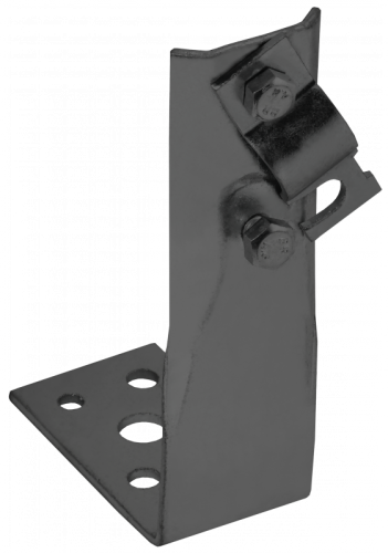 Дер. пр. кр. 6-10мм вин. угл. h=150мм оц. сталь TD IEK | код ZDP87-13-1-16-150 | IEK