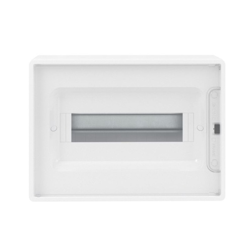 Щиток 12 мод настенный FRAME ЩРн-П-12, белый, с прозрачной дверцей, с 2 шинами PEN на 6 и 8 отв. F12W1WT DKC | код F12W1WT | DKC фото 2