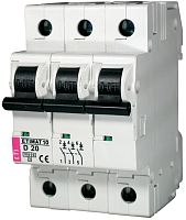 Автоматический выключатель ETIMAT 10 3p D 20А (10 kA) | код 002155717 | ETI