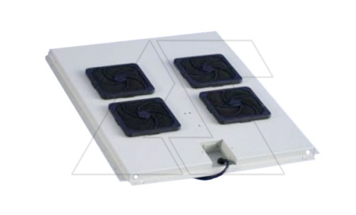 Блок вентиляторов (4шт) для шкафа серии A глубиной 800мм, черный | код SA0015812 | Toten Блок вентиляторов (4шт) для шкафа серии A глубиной 800мм, черный | код SA0015812 | Toten