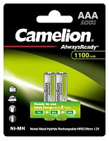 Аккумулятор Always Ready AAA-1100mAh Ni-Mh BL-2 NH-AAA1100BP2 1.2В | код 15037 | Camelion