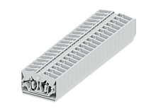 254323 Клемма TB 1-1 проходная промежут. фронт. подключение, сеч. 2.5мм2, светло-сер., шт | код 254323 | SUPU