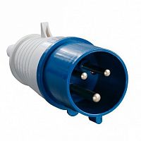 Вилка переносная 023 2Р+РЕ 32А 220В IP44 ВП-102 aft | код. 26004DEK | DEKraft