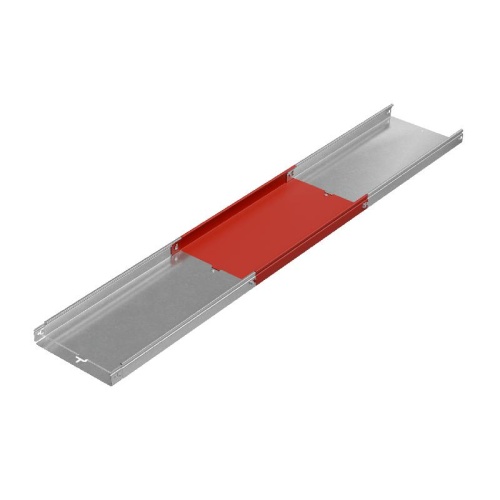 Лоток листовой неперфорированный 300х50 L3000 0.8мм "Быстрый монтаж ПЛЮС" LNplus50-300-0.8-3000 INOX304 КМ PL13087 фото 3