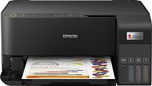 МФУ струйный Epson EcoTank L3550 (C11CK59405) A4 WiFi черный | код 2000055 | EPSON