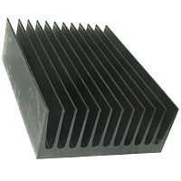 Радиатор охлаждения RUICHI BLA295-200, алюминиевый | код 65605 | Ruichi