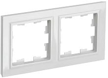 BRITE Рамка 2-местная РУ-2-БрБ белый | код BR-M22-K01 | IEK