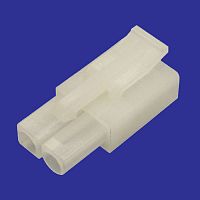 Разъём питания низковольтный RUICHI MFC 1x2F наклон 4.5 мм+клеммный, 2 контакта | код 107529 | Ruichi