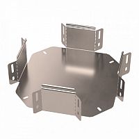 Ответвитель Х-образный Стандарт INOX (AISI 409) 150х100 Промрукав | код PR16.3237 | ПРОМРУКАВ